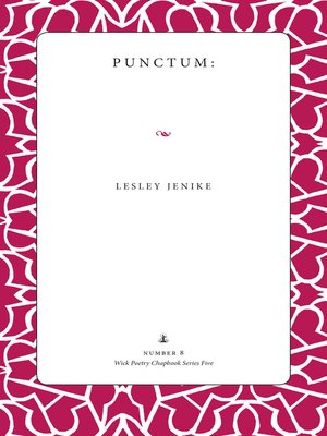 cover image of Punctum